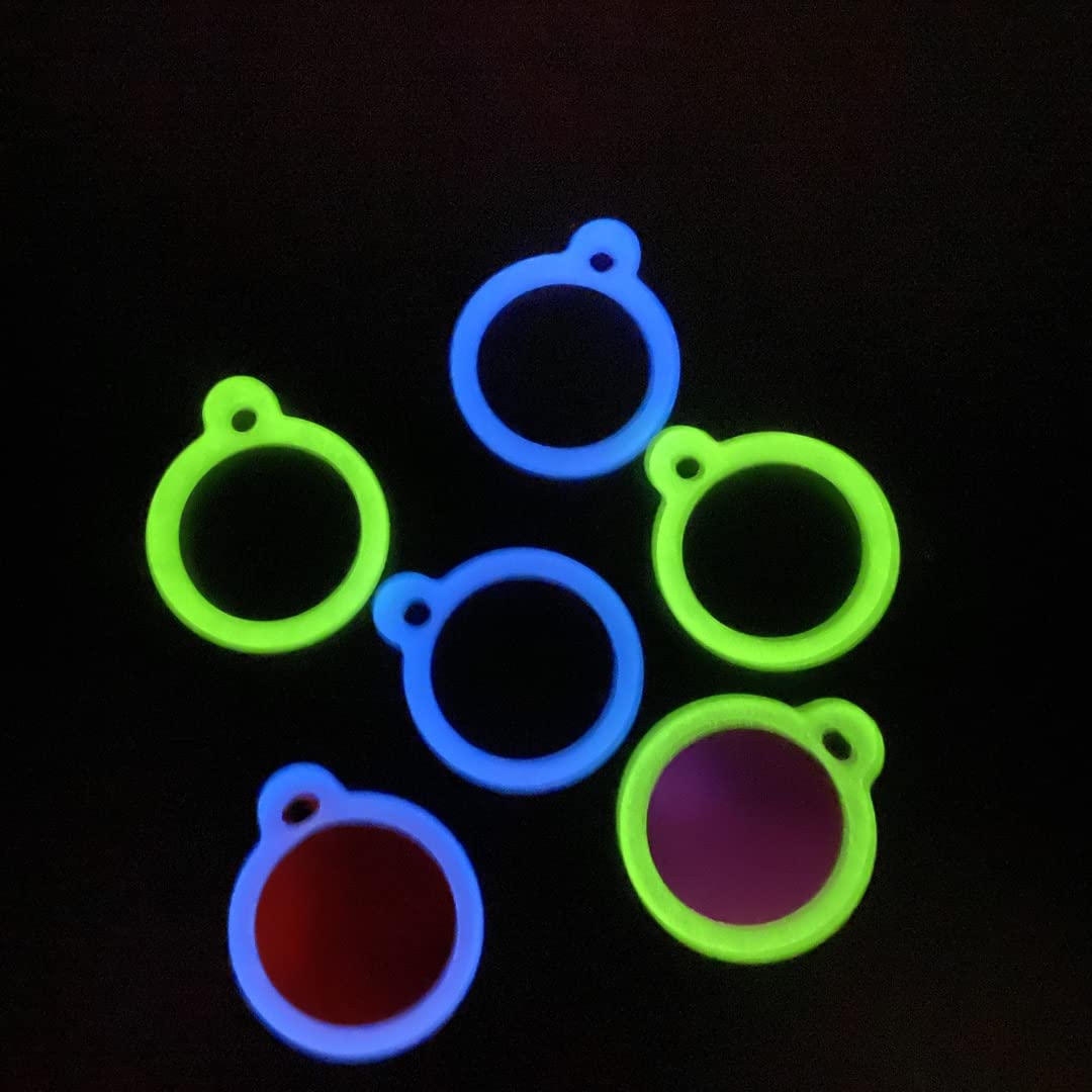 EPIGEIST 12 Pièces Silicone Dog Tag Silencers Rond Réducteur