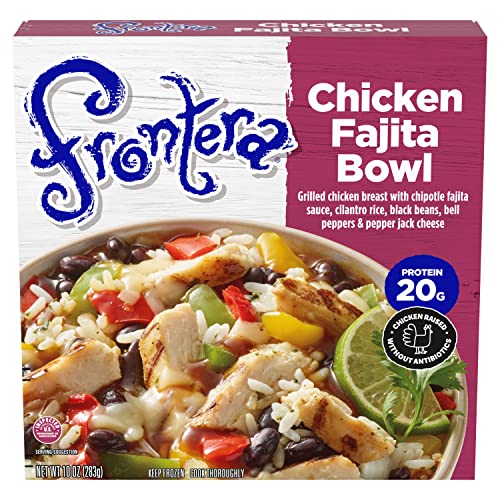 Frontera Chicken Fajita Bowl Frozen Microwave Meal, 10 Oz #TOP18