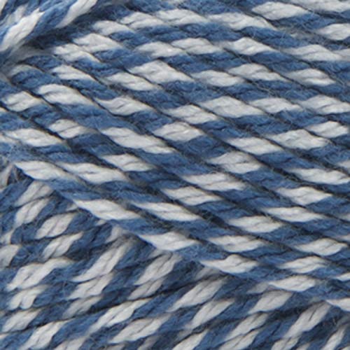 Image of LION BRAND YARN COMPANY YARN BASIC STITCH AN BLUE /WHITE
