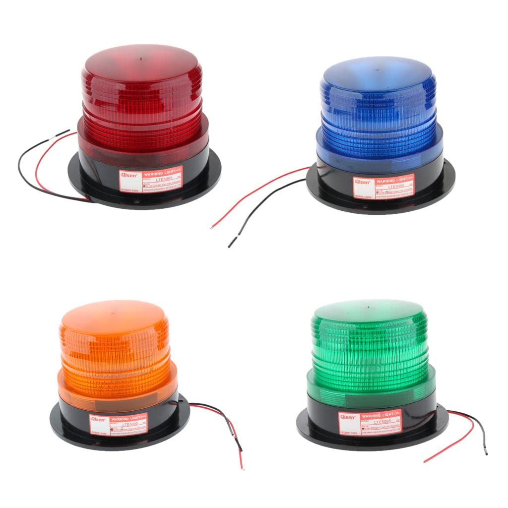 Alarme Sonore Et Lumineuse Hilitand 220V - 100dB - LED Rouge Stroboscopique - Pour Atelier Et BTP