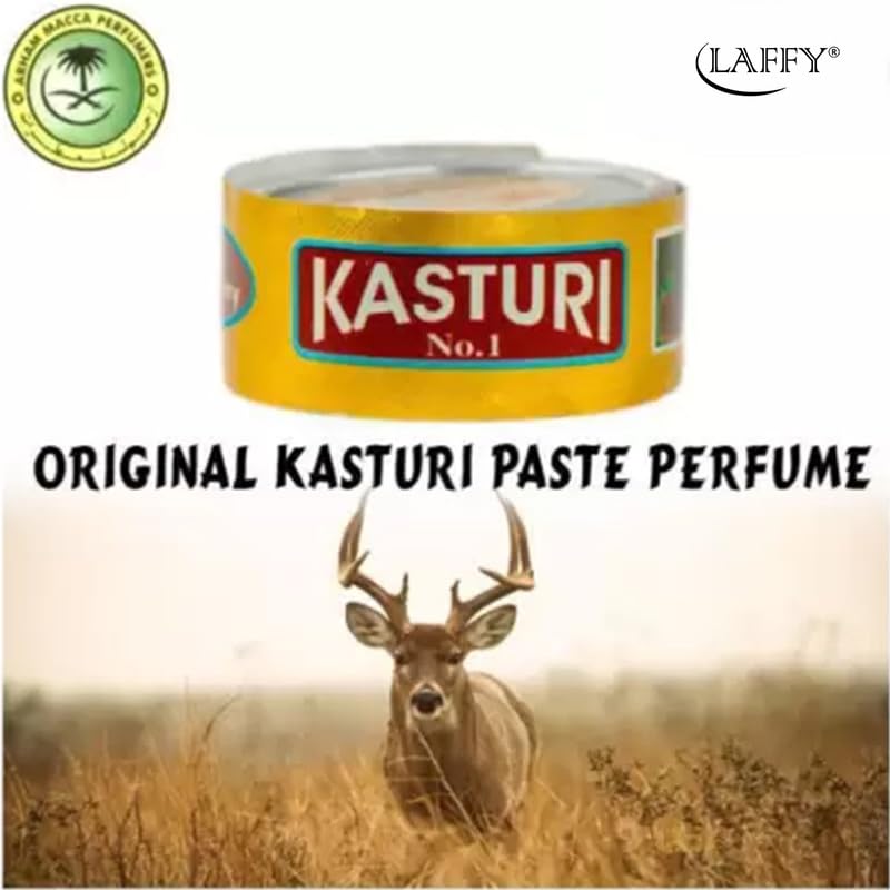 Image of Original Kasturi Perfume Paste - Long Lasting Unique Fragrance Floral Attar Blends Spray for Men & Women (2 Pcs), 20gm Kasturi Paste Perfume Attar Blends For Unisex - Musk