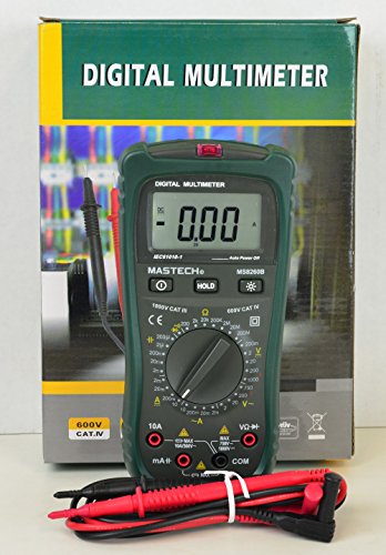 Mastech Ms8260B 2000 Counts Non-Contact Digital Multimeter Ac/Dc Voltage Tester Detector With Ncv, Like Tp8268 And Mastech Ms8268Tekpower #TOP4