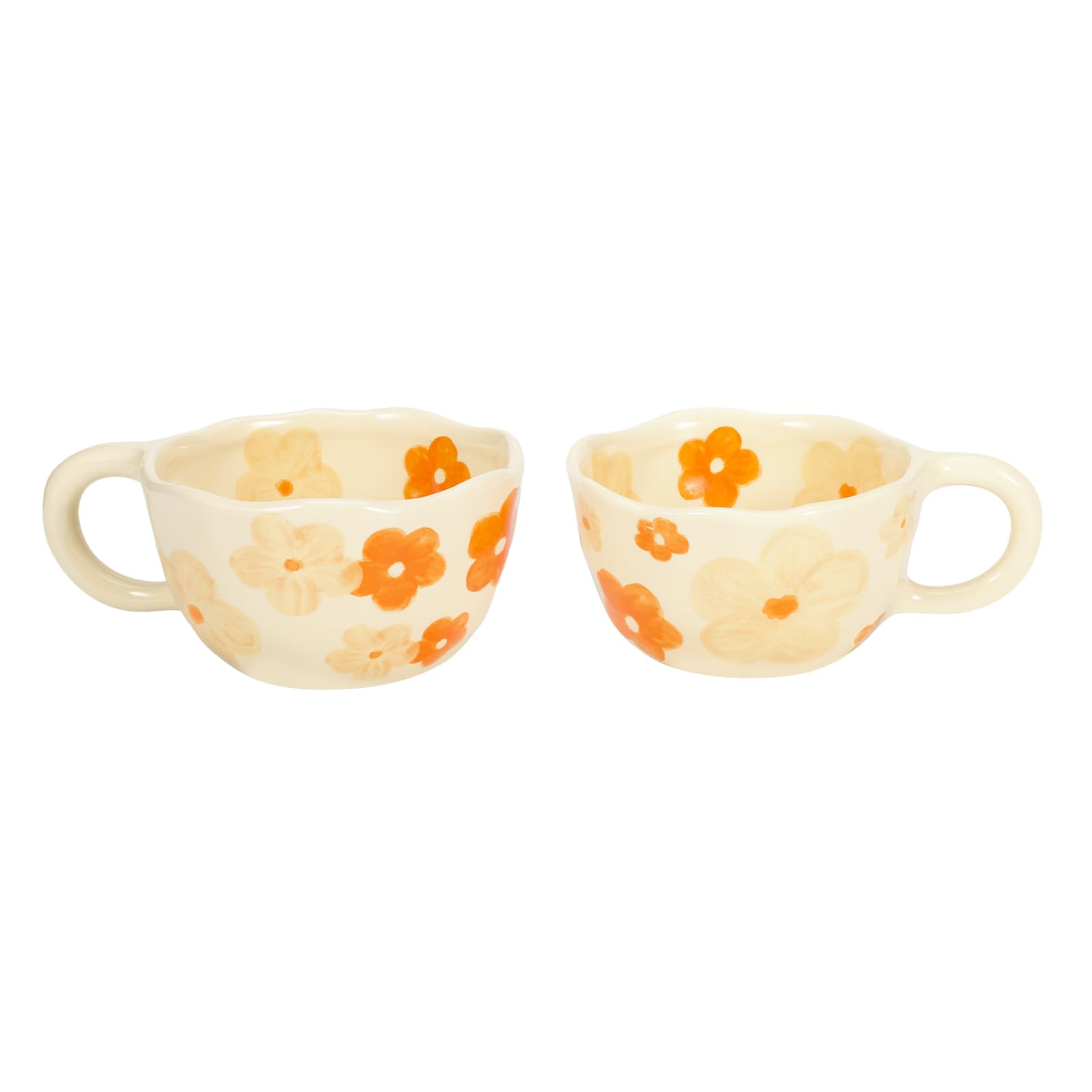 Koythin 2-Pieces Ceramic Coffee Mugs