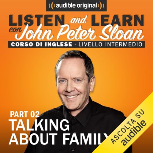 Diseño de la portada del título Talking about family 2 (Lesson 4)