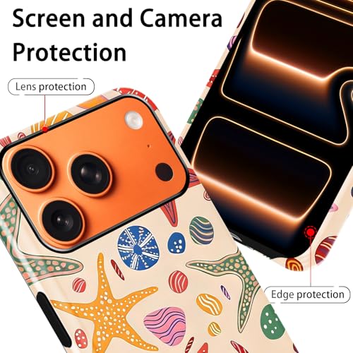 Coque iPhone 17 Pro Max souple protégeant des chutes avec motif marin - 3
