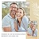 Namalu 4 Stück Kartenhalter Holz Fotohalter Tischkartenhalter mit Sprüchen Postkartenhalter Kartenständer für Postkarten Tischkarten Tischnummern Namensschilder Hochzeiten Foto Geschenk (Schön)