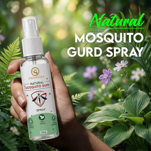 Image of Natural Mosquito Repellent Body Spray for Babies, Kids & Adults | DEET-Free Natural Protection with Citronella, Eucalyptus, Lemongrass & Aloe Vera | Gentle on Skin, Tough on Mosquitoes | 90ml