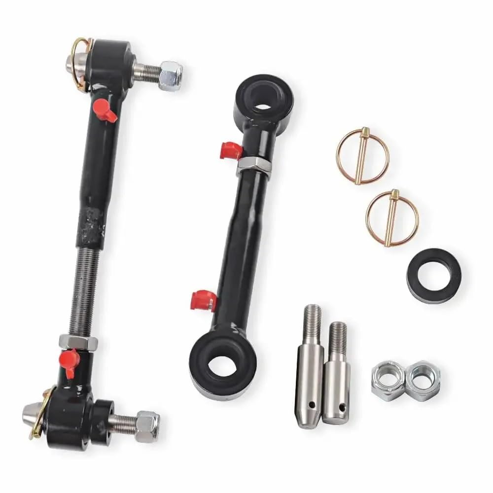 Łącznik Stabilizatora Przód Tył Pasuje do Jeep Wrangler Unlimited JK 2007-2018 regulowany przedni stabilizator JKS #2034 2.5 "- 6" podnośnika