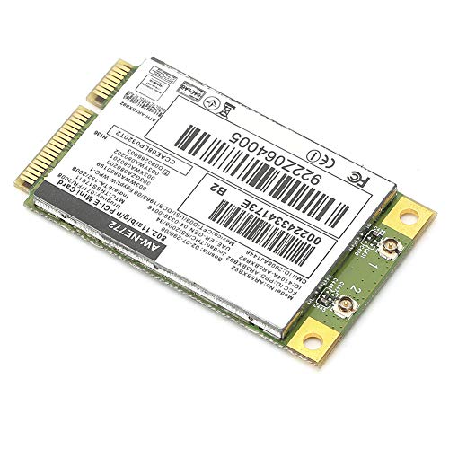 SUNGOOYUE Tarjeta de Red Inalámbrica AR9280 DualBand 5G Mini PCI-E para Notebook y Computadora de Escritorio miniatura 1