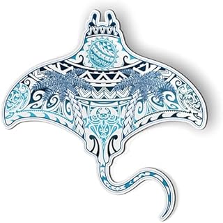 Manta Ray Marine Sea Ocean - 5" Magnet for Car Locker Refrigerator