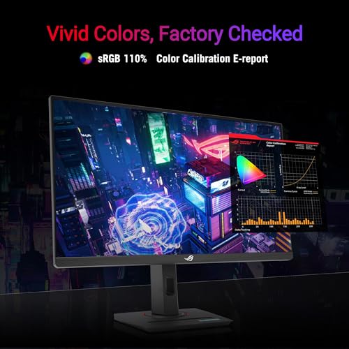 Image of ASUS ROG Strix 27 inch 1080P USB-C Gaming Monitor (XG279CNS) - Full HD, IPS, 380Hz, 0.3ms, Extreme Low Motion Blur Sync, DisplayHDR 400, Tripod Socket, DisplayWidget Center, 3 yr Warranty