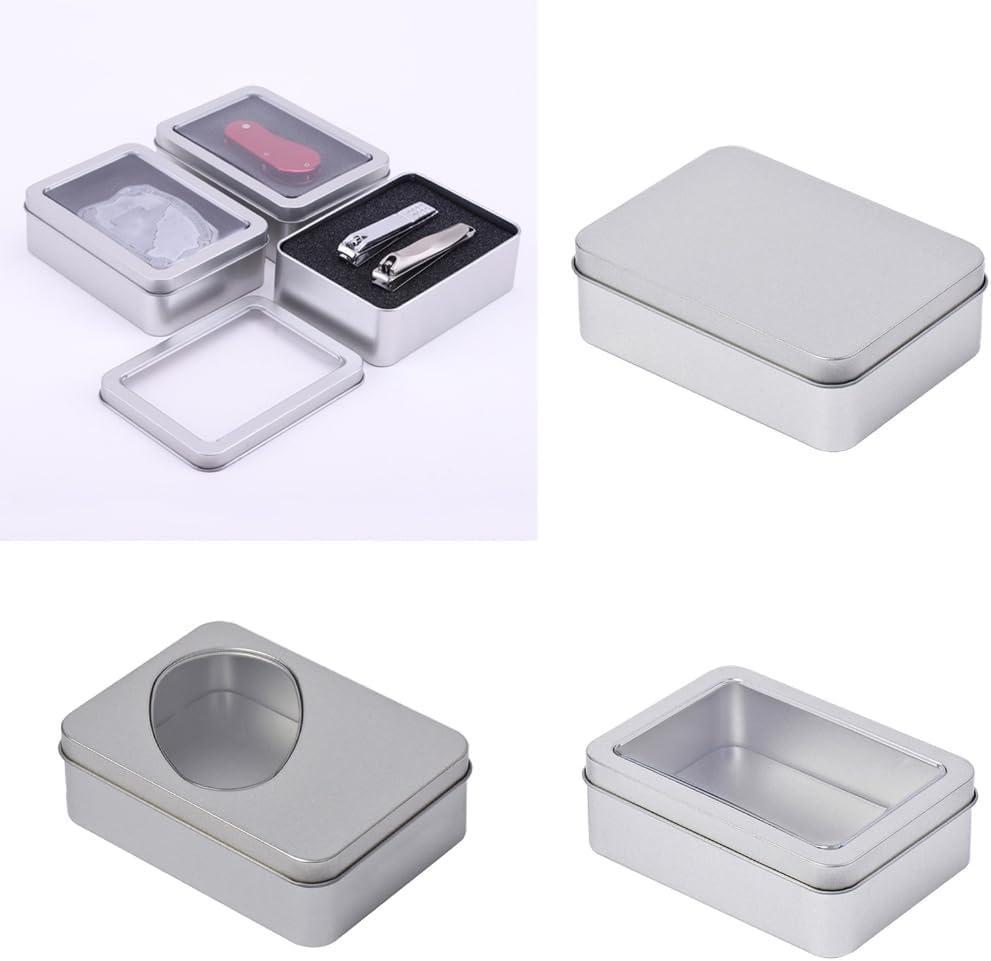Playing Card Box Trading Card Case Card Storage Can Card Organizers Card Case Empty Metal Storage Box For Gaming Cards Playing Card Box Holder Case Cards Container Box Jewelry Storage Case Organizers