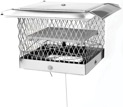 8''x13'' Lock-Top II Chimney Cap-Damper