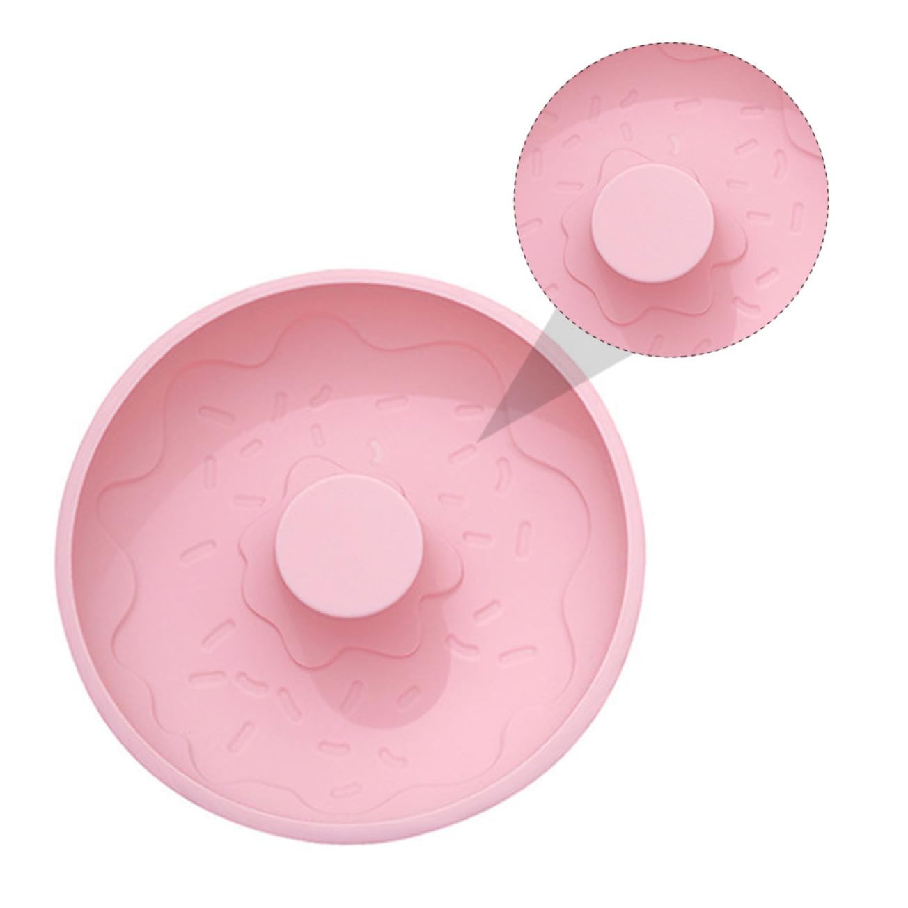 PRETYZOOM 3 Pz Stampo Per Ciambelle Teglia Antiaderente Teglie Rotonde Per Cheesecake Stampo Da Ciambella Per a Cioccolato De Para Gelatinas Fondente 3d Rosa Gel Di Silice