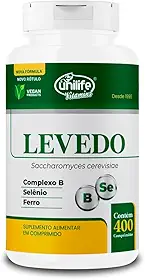 Levedo de Cerveja Complexo B Unilife 400 Comprimidos