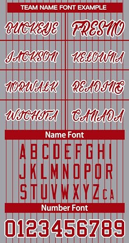 Custom Pinstripe Baseball Jersey for Men Women Youth Personalized 90s Hip Hop Shirts Stitched Name Number Logo miniatura 5