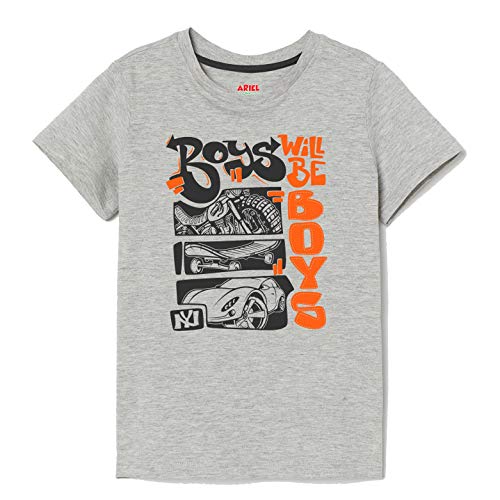 Image of Real Basics Boy's Regular Tshirt(Pack of 3)