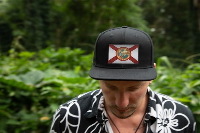 Image of International Tie State Hat for Men and Women, Adjustable Snapback Trucker Baseball Cap with Embroidered Patch