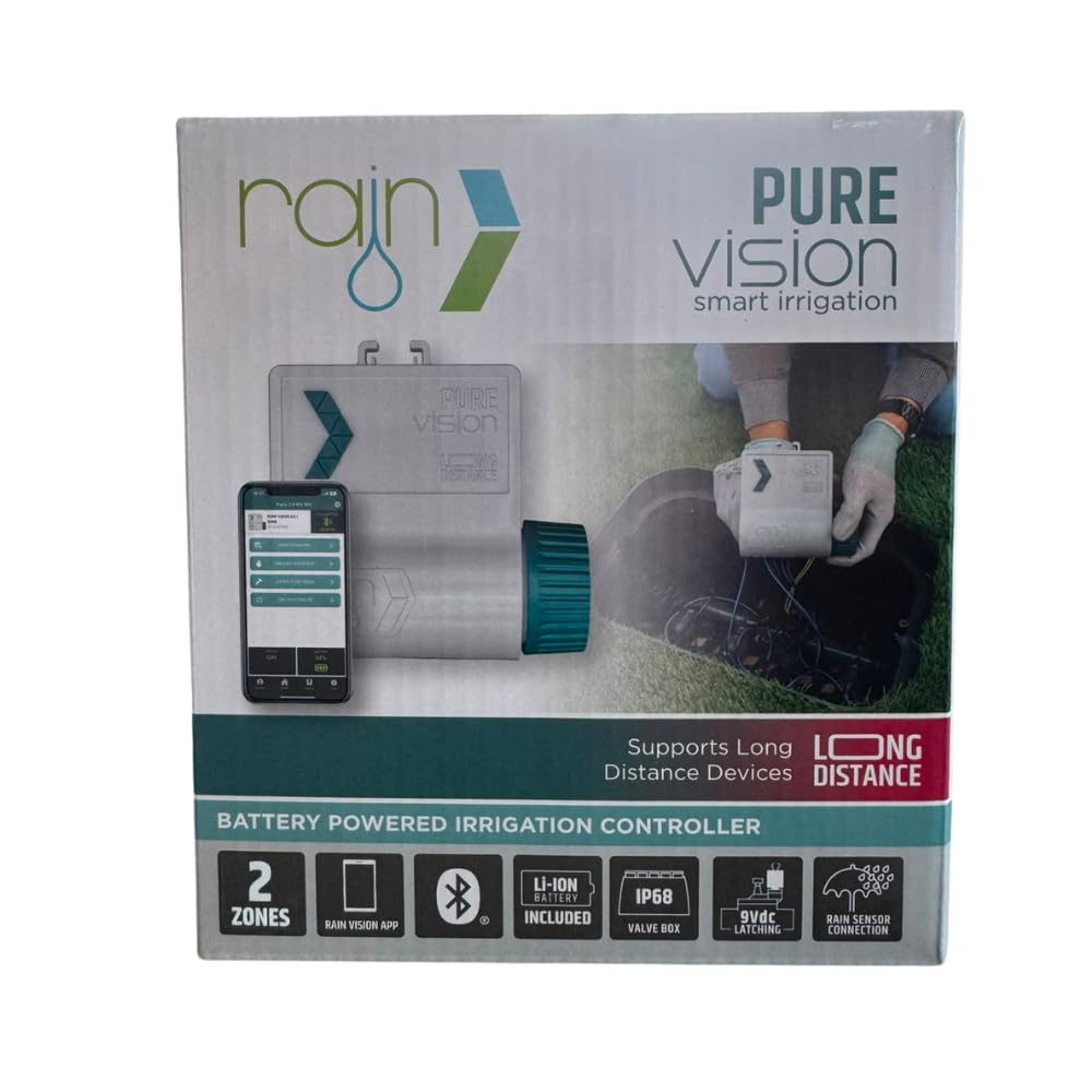 Centralina da Pozzetto Irrigazione Batteria Pure Vision BLD Long Distance 2 zone