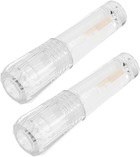 Paquete de 2 tubos vacíos para brillo de labi...