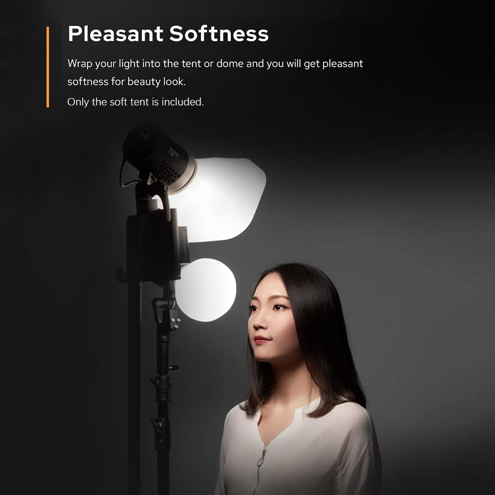 Godox ML-CS1625 Kit Tenda Morbida con 3 Adattatori per Fotografia Luce Flash Fotografia in Studio Ritratto Live Stream
