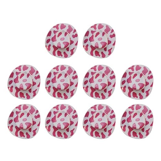 10 mini sombreros de vaquero de plástico, mini sombrero del oeste, lindo sombrero de muñeca, sombreros de fiesta para decoración de casa de muñecas, botella de cristal de 2 litros, apertura grande