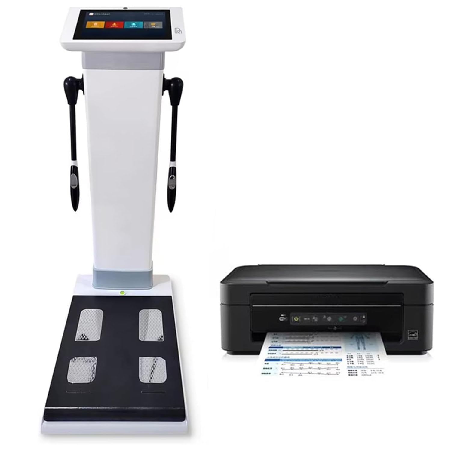 Body Fat Scale Body Scanner Composition Analysis Machine 10 1 Inch HD Touch Bioimpedance Analysis Machine Body Composition