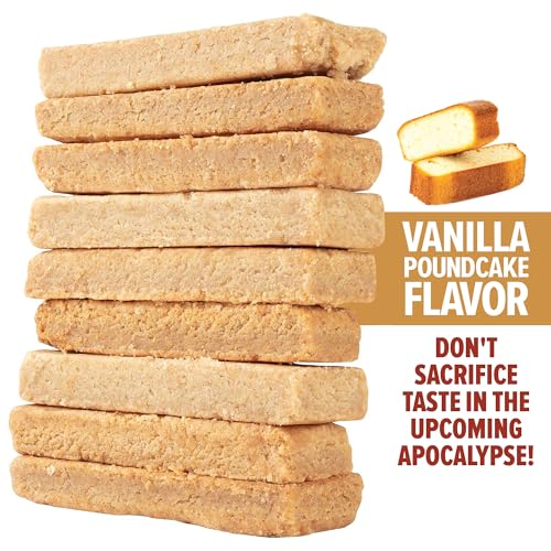 Grizzly Gear Emergency Food Rations - 3600 Calorie Bar - 3 Day Supply - Less Sugar and More Nutrients Than Other Leading Brands - (5 Shelf Life)-9 bars