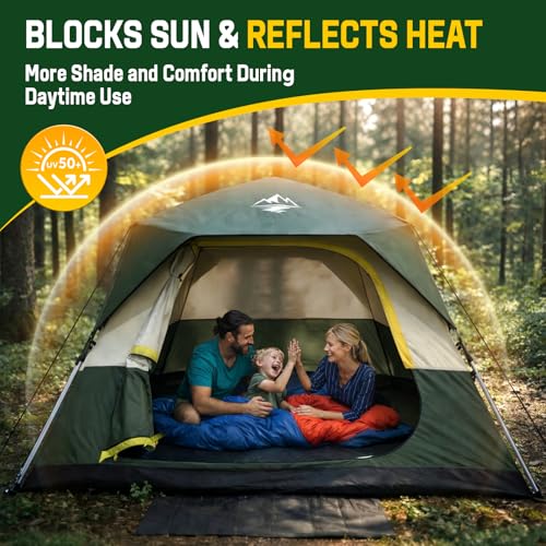 4 Person Instant Cabin Tent