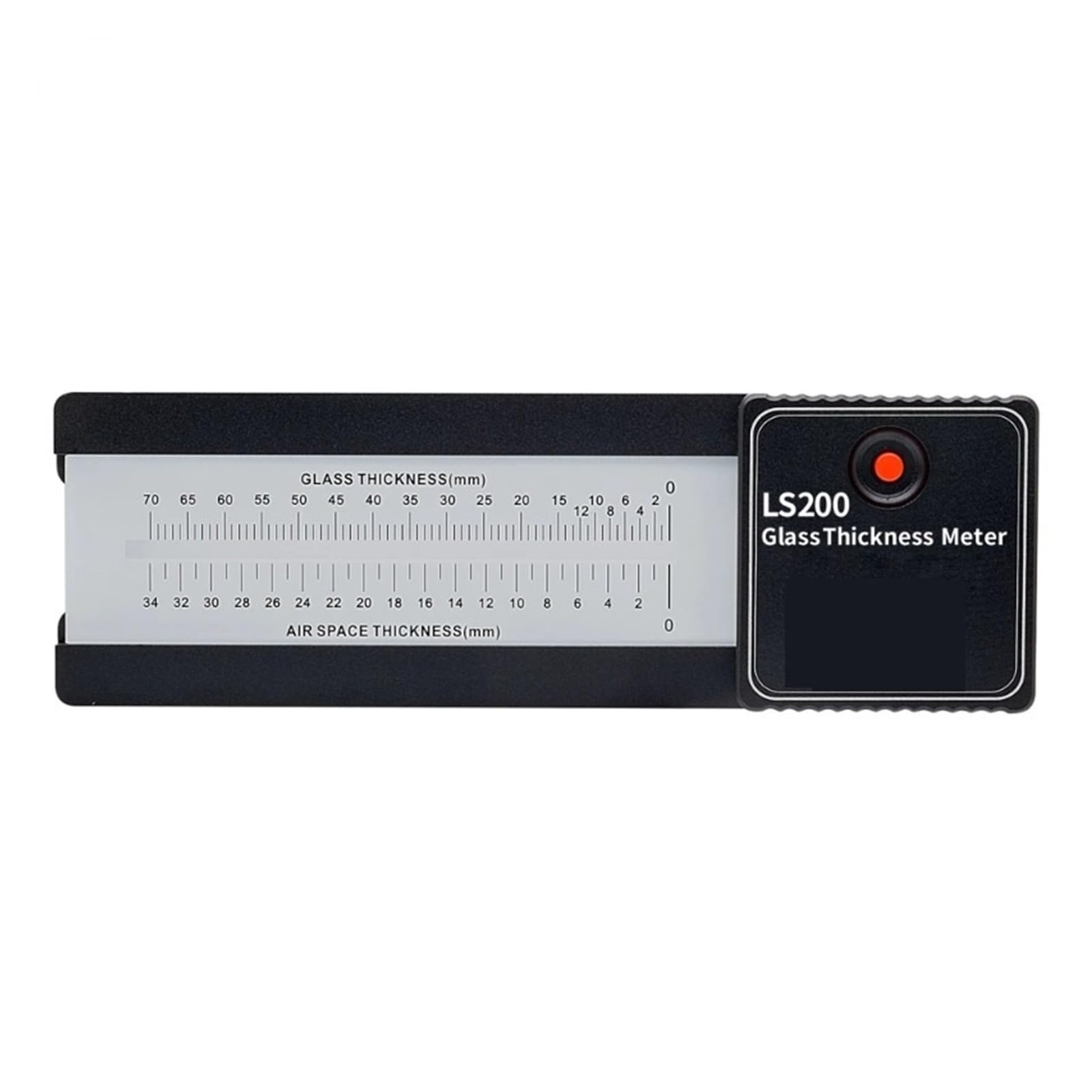 Micrometer, Scale Laser Glass Thickness Gauge Meter Measure Double Triple Glaze Insulated Measurement Device LS200