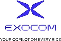 Vista 9 de EXOCOM LINK-1C Sistema de Comunicación y Comunicación de Casco de Motocicleta - Altavoces HD delgados de 40mm con intercomunicador Bluetooth +