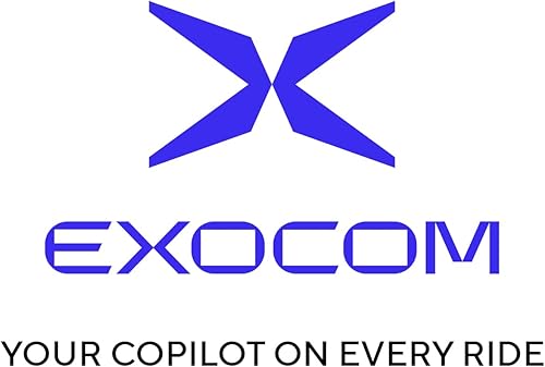 Miniatura 9 de EXOCOM LINK-1C - Sistema de comunicación para casco de motocicleta, altavoces HD delgados de 1.575 pulgadas con intercomunicador Bluetooth +