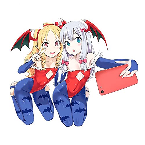 13cmx11.3cm for Yamada Elf Ero Manga Sensei Vinyl Car Stickers Surfboard Decal