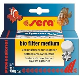 Sera 0685 siporax Mini – Filtro ad Alte Prestazioni Professionale specifico l’impiego in Piccoli acquari