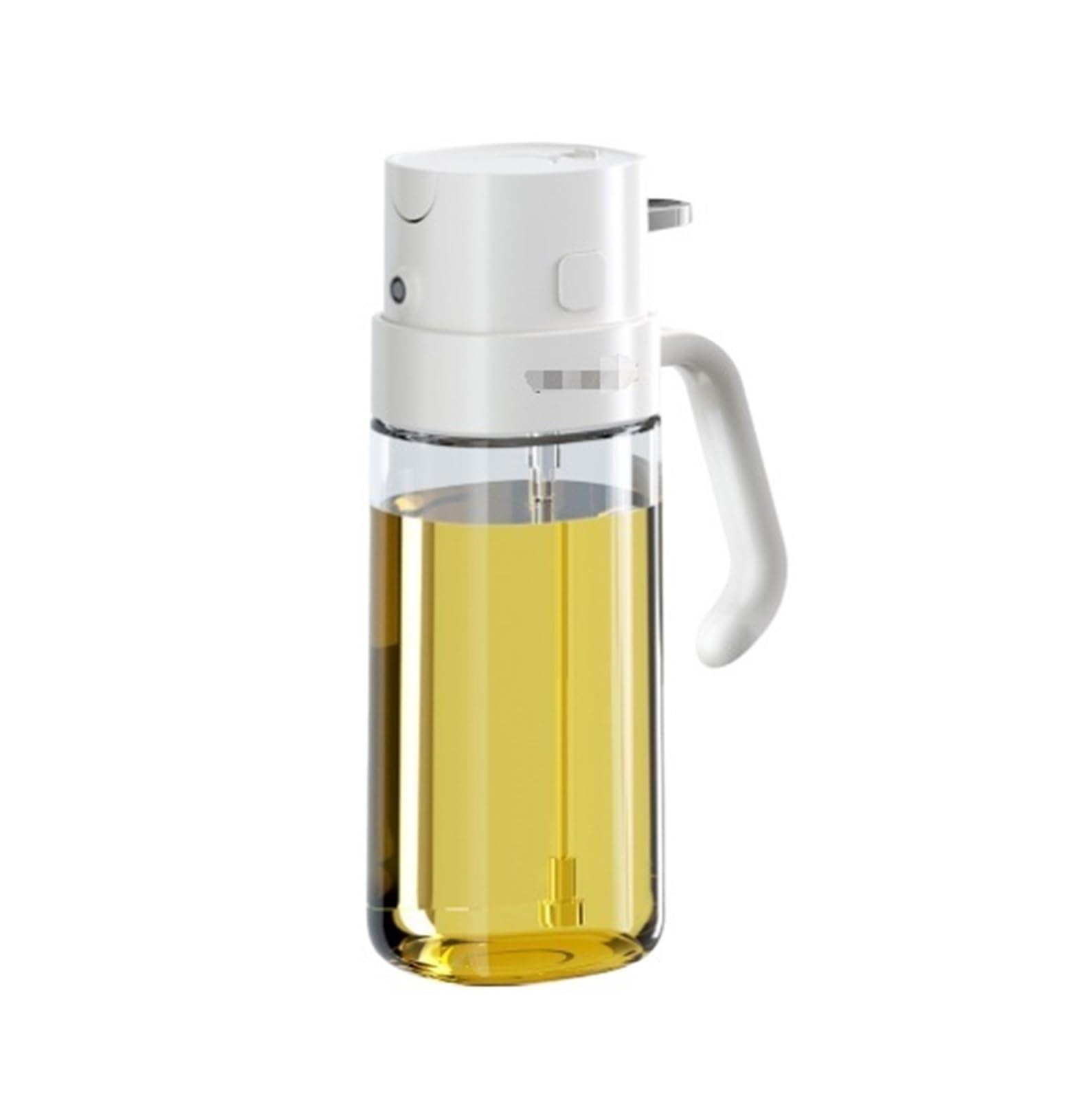 CVdrtyED Frying Oil Dispenser Liquids Cooking Oil Sprayer 2 In 1 Olive Dispenser Bottle For Air Fryer Salad Frying Countertop Bbq(White)