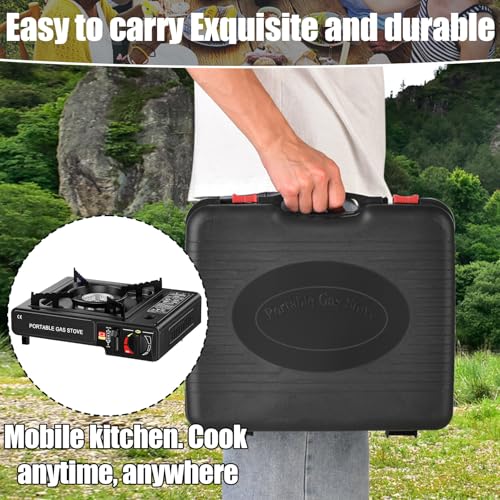 Réchaud de camping anti-vent pour cuisiner sans coupure en rando - 4