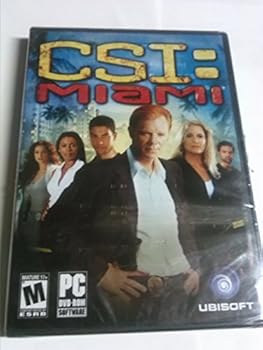 Video Game CSI: Miami PC dvd-rom Book