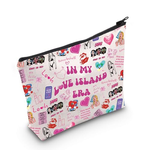 WCGXKO Reality TV Show Inspired Makeup Bag Love Variety Show Gift for Reality TV Show Fans (Love Bag)