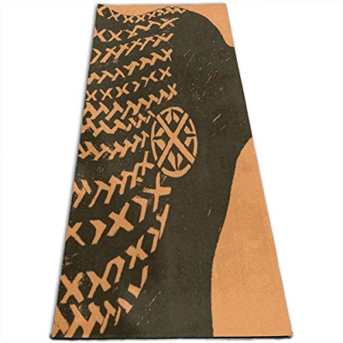 Womens Yoga Mats Vintage Big Ben Union Jack Red Telephone House Non Slip 1 2 inch Extra Thick Yoga Exercise Mat Eco Large
