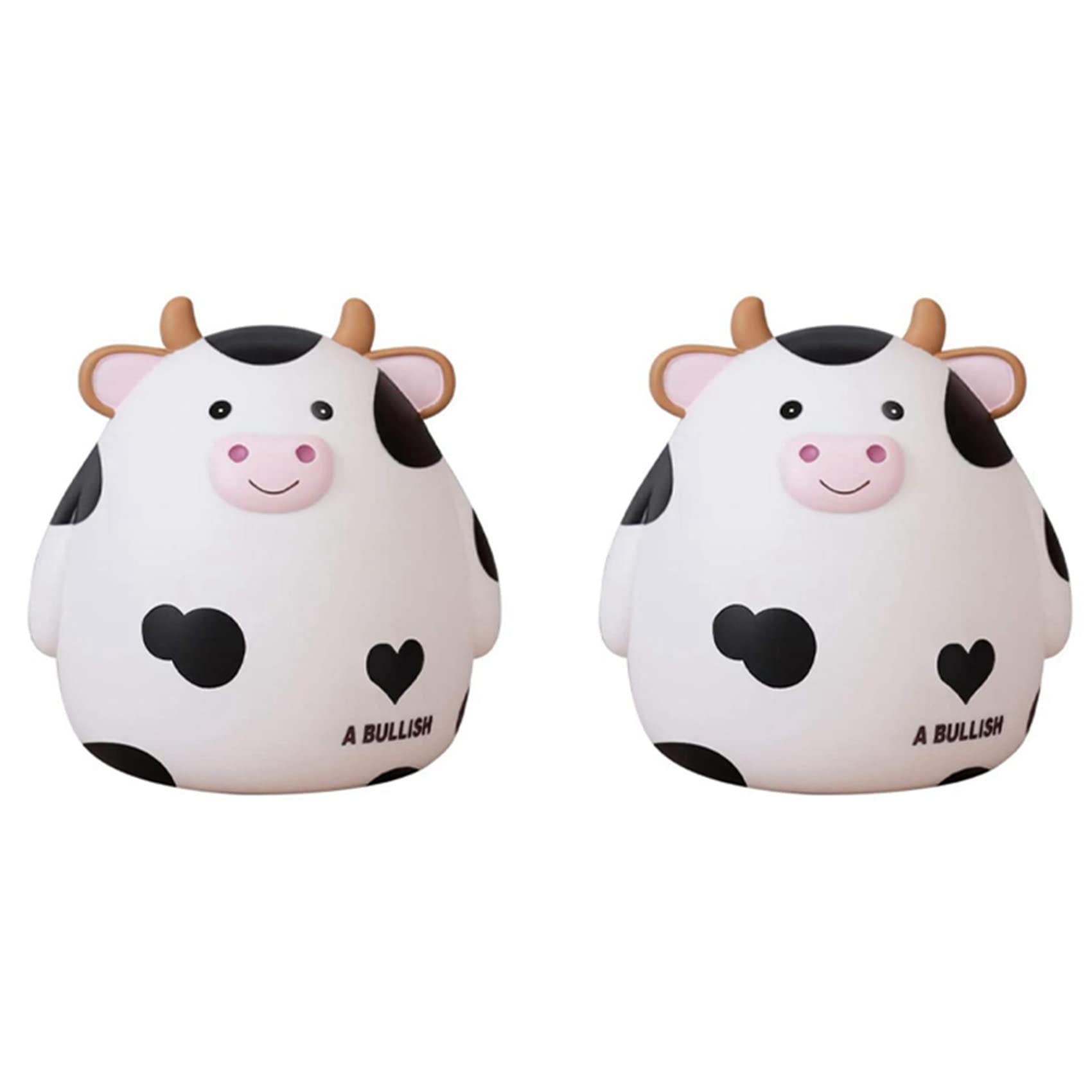 Tirelire de vache pour garçons et filles lot de 2 pour décorer la chambre