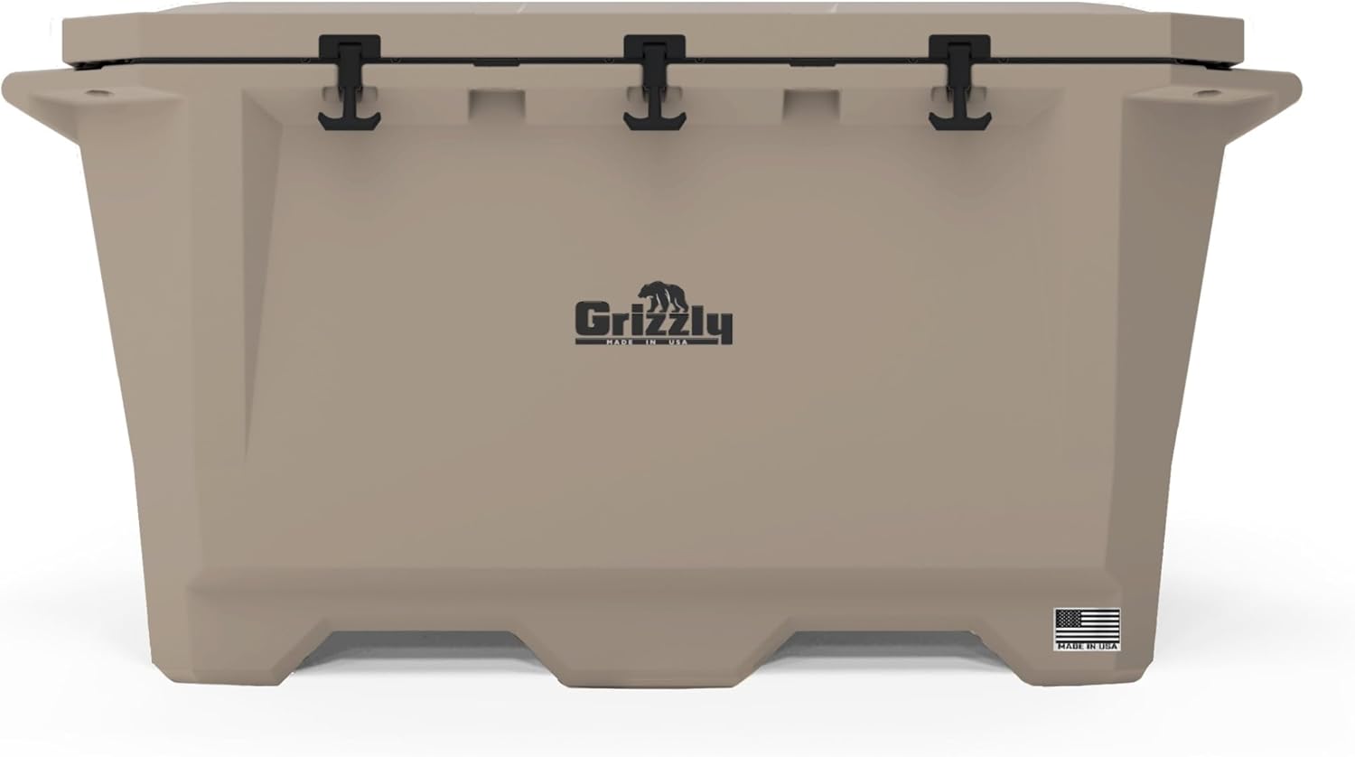 Grizzly 350 Cooler | 350 qt Ice Chest Durable Rotomolded Insulated | Made in USA | Warranty for Life | for Beach Boat Camping Fishing Hunting | G350