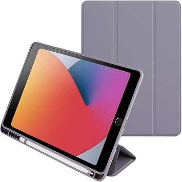 Amazon ベルモンド 全8色 Ipad 10 2 ケース パープル 第9世代 21 第8世代 第7世代 19 ペン収納 ペンホルダー付き スタンド機能付き かわいい 手帳型 全面保護 傷つき防止 オートスリープ対応 保護カバー アイパッド Bellemond Ipad10 2 B0230 Pp