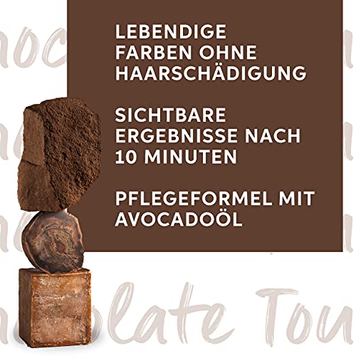 Wella Professionals Color Fresh Mask Chocolate Touch – Haarkur zum Beleben und Verändern der Haarfarbe – pflegende Tönung mit Avocadoöl – für braunes Haar – 150 ml