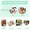 Personalised Car Air Freshener with Picture - Custom Double Sided Photo Text Air Freshener for Car Wardrobe Bedroom Bathroom Hanging Ornaments (Circle) #2