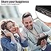 Portable CD Player with Speakers 2000mAh Rechargeable CD Player Portable with Double 3.5mm Headphones Jack,Small Anti-Shock Personal CD Player for Car Aux or Home Music Player