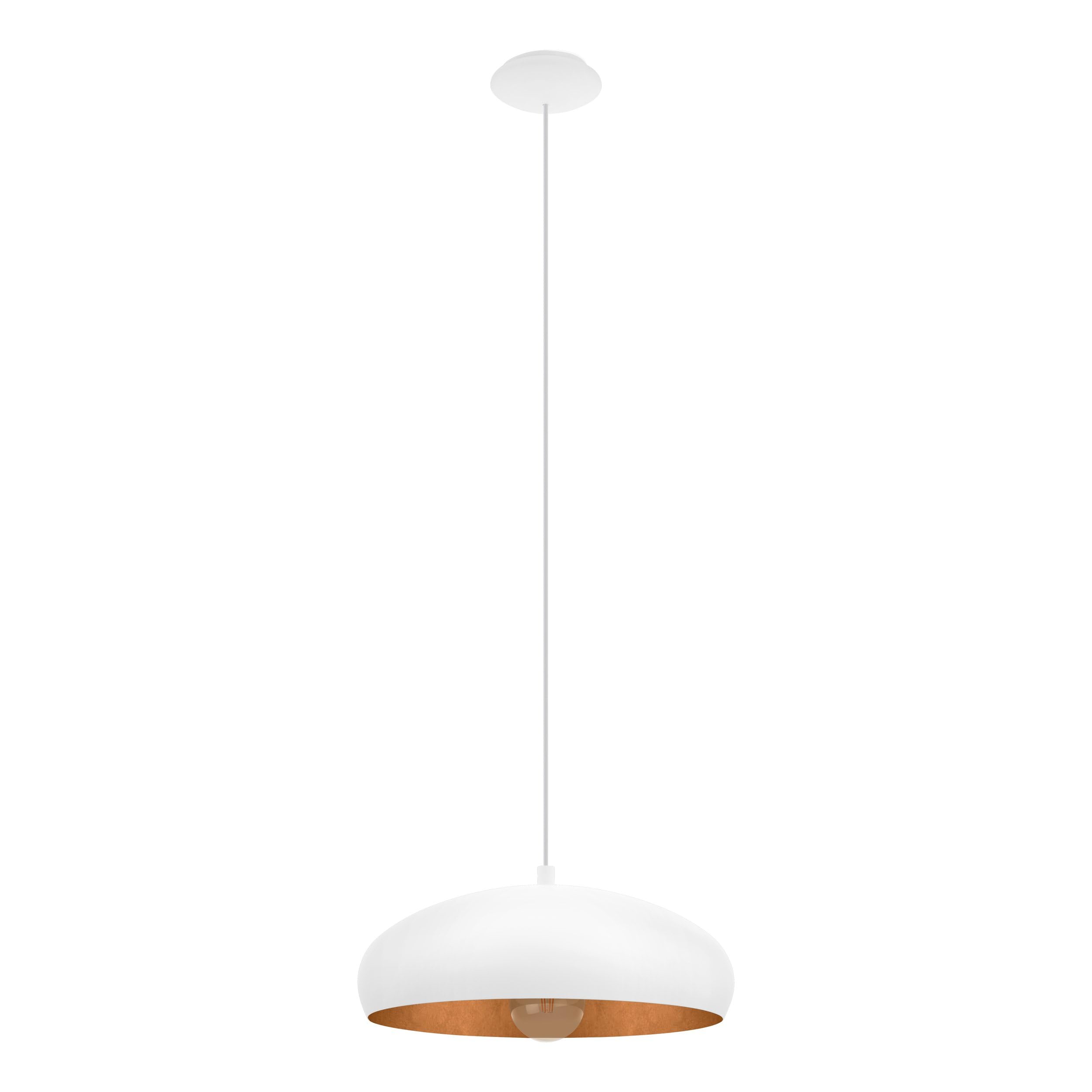 Eglo Mogano White And Gold Metal Ceiling Fitting(D) 40Cm from B&Q