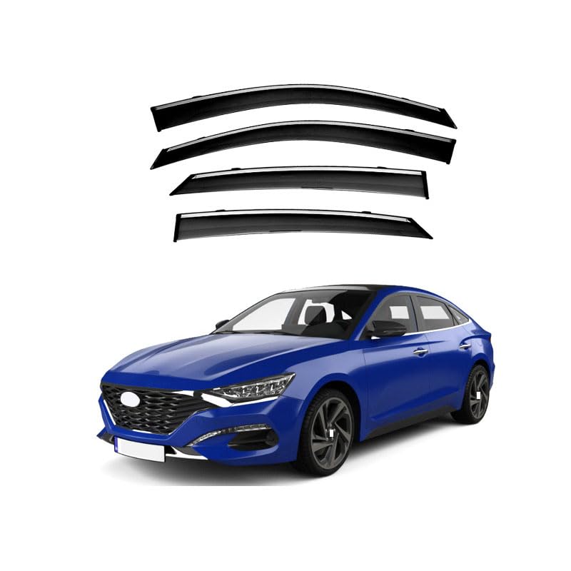 Deflectores de aire para Hyundai Lafesta SQ viajes cómodos en familia