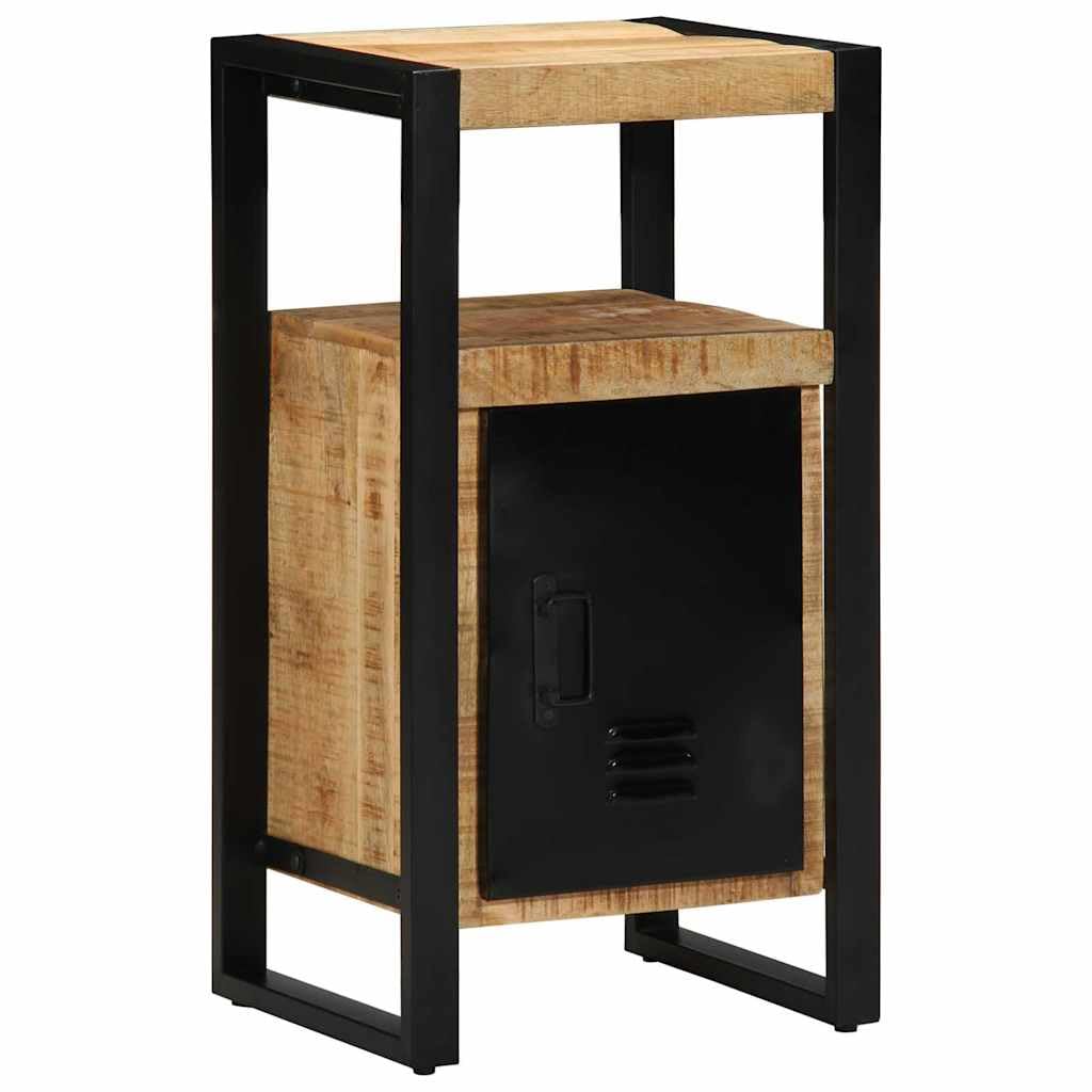 Mueble de baño (madera maciza, mango marrón, 40 x 35 x 75 cm)