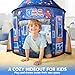 JOYIN Rocket Ship Play Tent for Kids – Glow-in-the-Dark Space Tent with Starry, Astronaut Spaceship Foldable Playhouse for Boys & Girls, Indoor Outdoor Kids Pop-up Play House, Toddler Birthday Toy