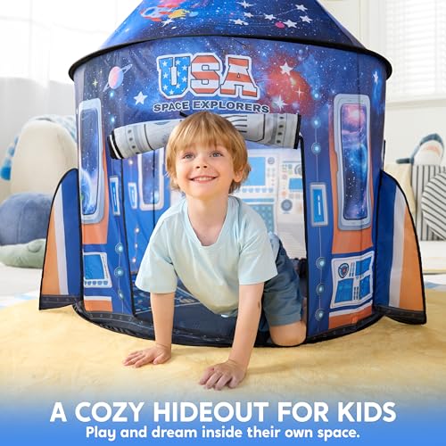 Image of Joyin Space Design Play Tent for Kids - Imaginative Play Tent with Interactive Space Game Motif